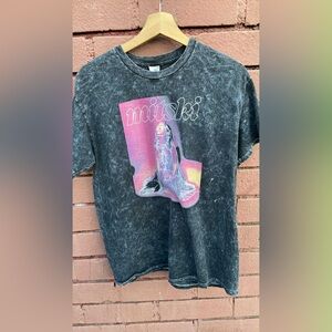 Colortone Black and Gray T-Shirt mitski